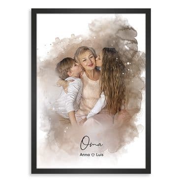 Kunstdruck-Poster "Aquarell"